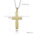 High quality large gold cross pendant,18k gold pendant design